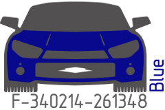 Blue fluorescent F-340214-261348